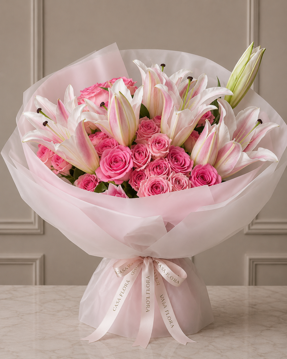 Pink Lily Romance