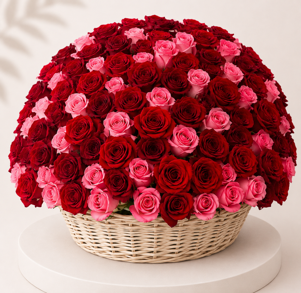 Pink&Red Equadorian Basket