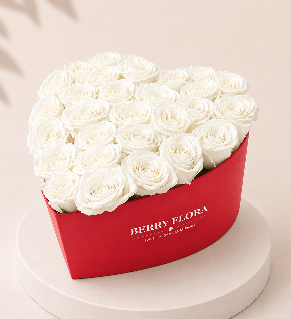 Red Heart White Roses