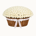 250 Ivory Garden Basket