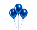 3 Blue Balloon Set