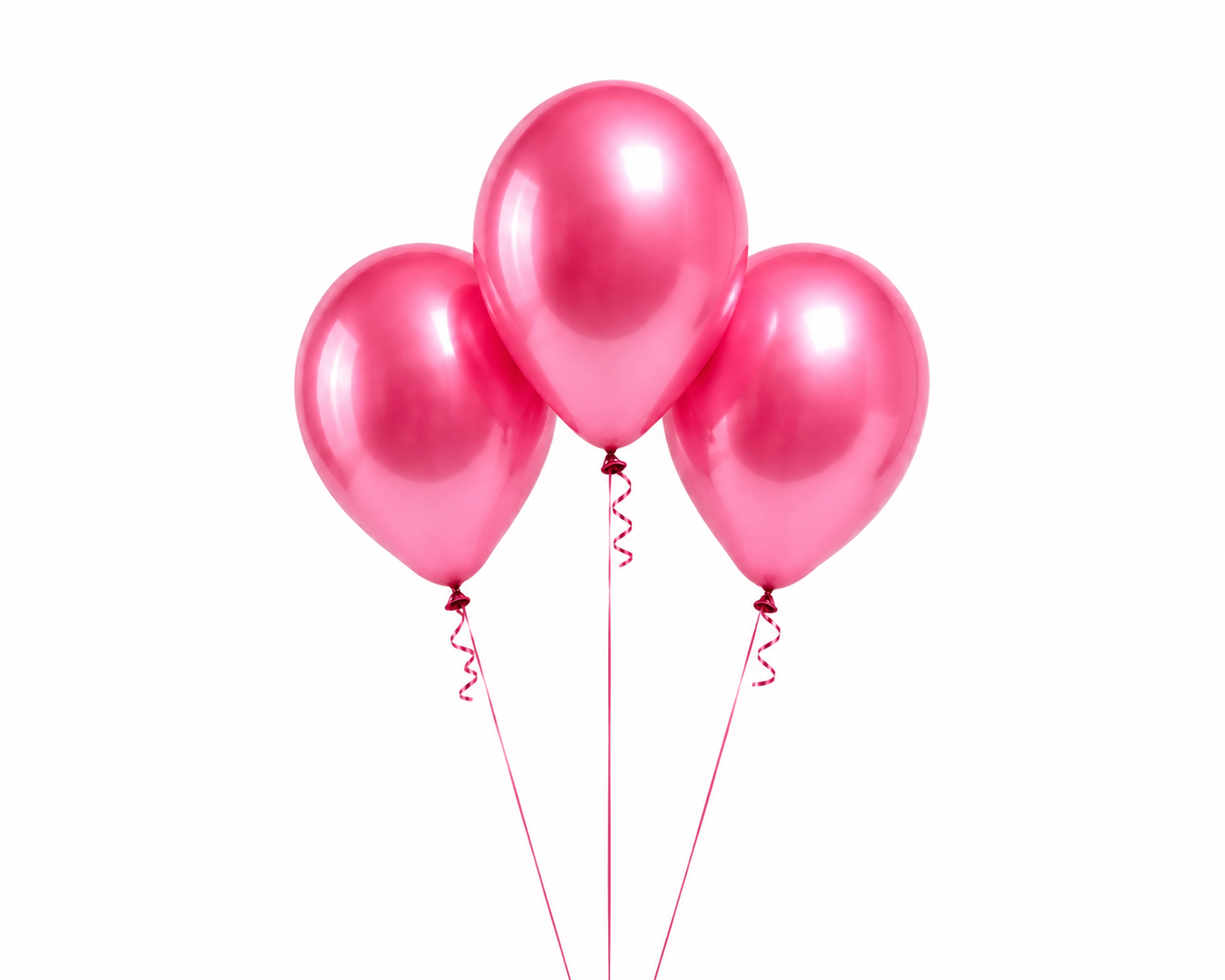 3 Pink Balloon Set