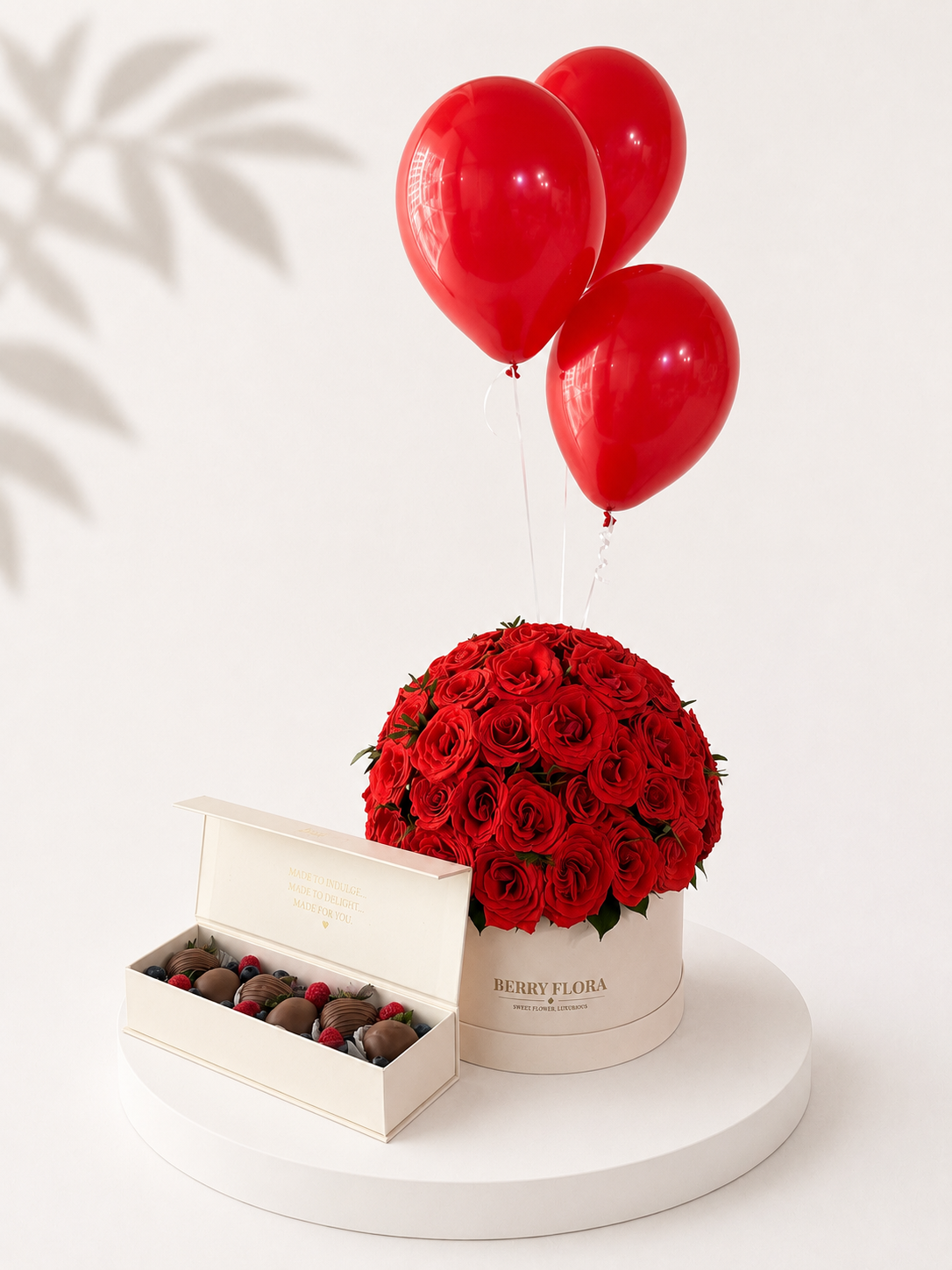 Classic Red Rose Dome Gift Set